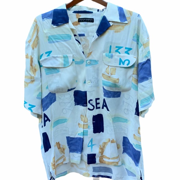 ARNOLD ZIMBERG NEW YORK Other - ARNOLD ZIMBERG men’s viscose button down